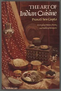 Indian Cookbook ART OF INDIAN CUISINE Menus Feasts Holidays Gupta Pranati Sen - Foto 1 di 4