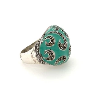 Sterling Silver 925 Small marcasite stones - Picture 1 of 5