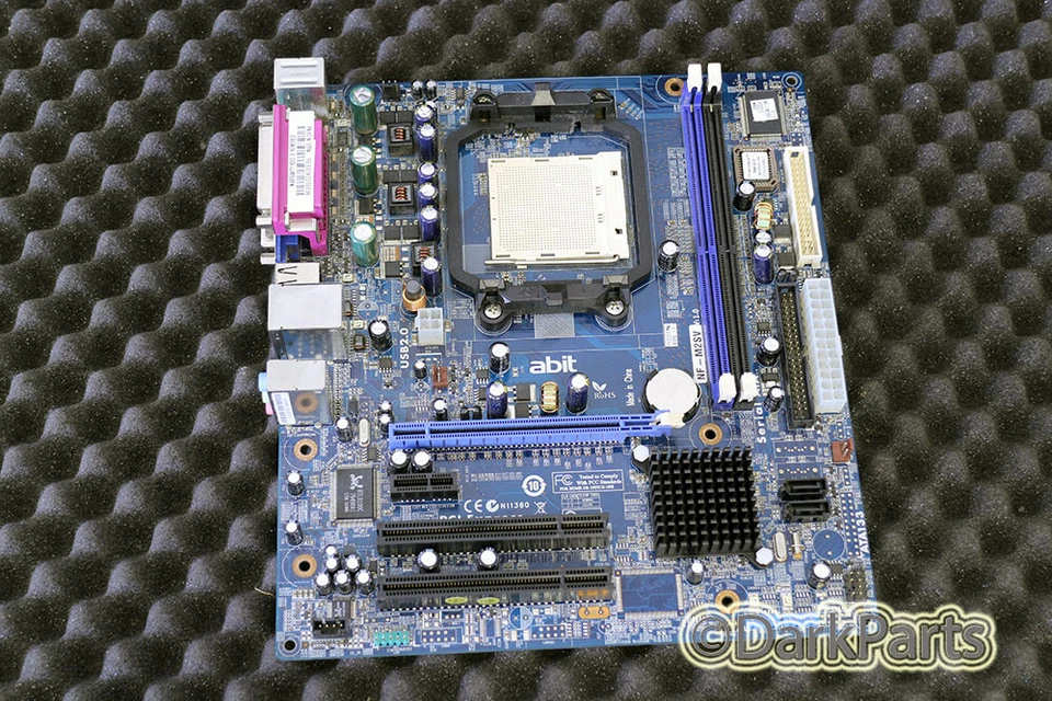 Abit NF-M2SV Motherboard Socket AM2 System Board - Immagine 1 di 1