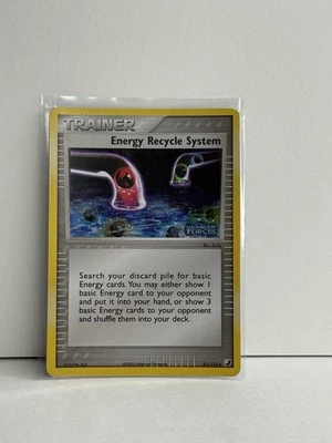 Pokemon TCG Energy Recycle System 81/115 Unseen Forces Holo Stamped DMG 2005 - Image 1 of 4