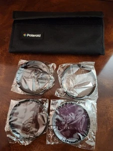 Polaroid Lens 72Mm Set Of 4 Flourescent,warming,circular Lp,multicoated uv#C0667 - Picture 1 of 7
