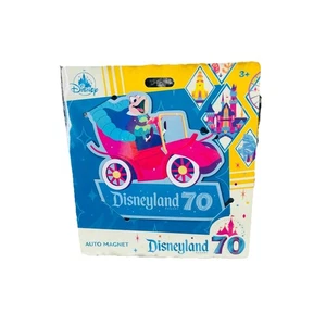 Disneyland Resort 70th Anniversary Car Magnet Mr Toads Wild Ride Brand New - Bild 1 von 10