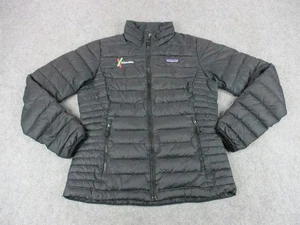 Patagonia Jacket Womens Small Down Puffer Down Sweater Embroidered Outdoor - Picture 1 of 17
