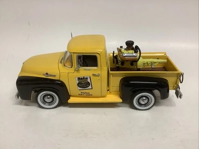 NAPA 1:24 First Gear 1956 Ford F100 Yellow No Box - Image 1 of 4