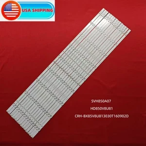 Nuovo 16 pz/kit strisce LED per Hisense 85H78G 85H6570G 85H6510G 85E7F SVH850A07 - Foto 1 di 5