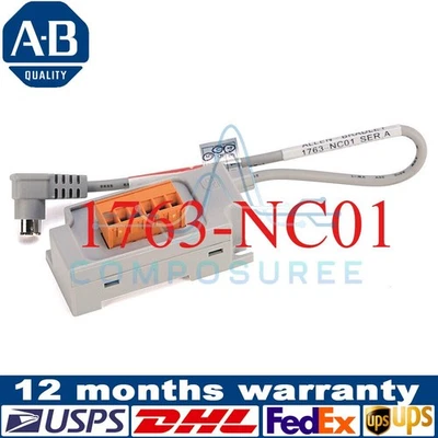 Allen Bradley 1763-NC01 MicroLogix DH-485 Comm Cable Surplus SEALED ！ AB - Image 1 of 4