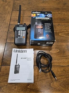 Uniden BC125AT Handheld Police Scanner Portable NASCAR Racing Fire EMS VHF UHF - Picture 1 of 4