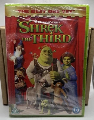 Shrek The Third Mike Myers 2007  DVD Brand New & Sealed **FREE P&P** - Image 1 of 4