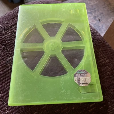 Microsoft XBOX 360 Translucent Green Replacement Video Game Storage Case UFC - Image 1 of 3