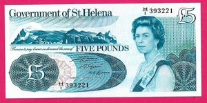SAINT HELENA ST HELENA 5 Pounds 1981 P7b UNC (TK 18 004) - Picture 1 of 2