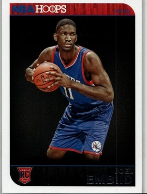 2014-15 Hoops #263 Joel Embiid Red Back - Image 1 of 2