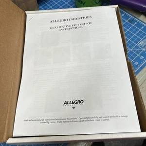ALLEGRO 2040 Fit Testing Kit: Saccharin, 2.5 cc Fluid Volume ( 3PPN5) 😎 GR8 BUY - Picture 1 of 13