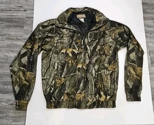 Remington Hunting Jacket Mens M REALTREE Hardwood Camo Tricot Lining Full Zip - Picture 1 of 4