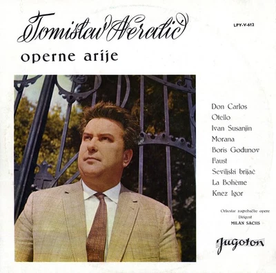 !Stereo! NERALIC Bass Recital VERDI Don Carlos GOTOVAC Morana GLINKA MUSORGSKI - Image 1 of 3