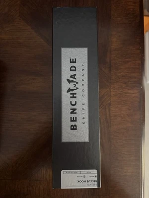 Benchmade Rescue Hook 8 BLKW 440C New In Box - Image 1 of 2