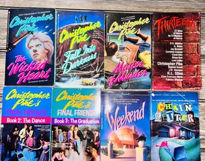 8 Christopher Pike Books Vtg 90s Young Adult  Scary Horror Final Friends Novels - Bild 1 von 1