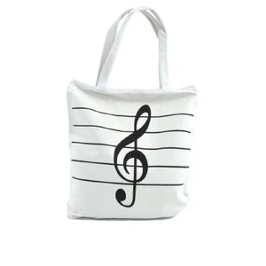 Symbols Canvas Tote Handbag Shoulder Shopping Bags Gift (White) - Picture 1 of 2