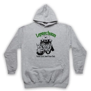Leprechaun Your Luck Just Ran Out Horror Adults Hoodie All Sizes Colours - Picture 1 of 19