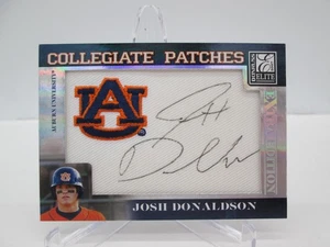 2007 Donruss Elite Extra Edition Josh Donaldson Patch Auto 114/250 CP-JD Auburn - Picture 1 of 2