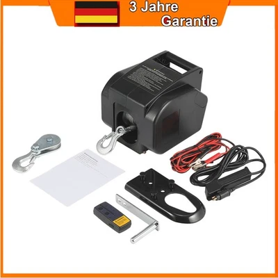 Funk Motorwinde Bootswinde elektrisch Funkfernbedienung Bootstrailer - Bild 1 von 3