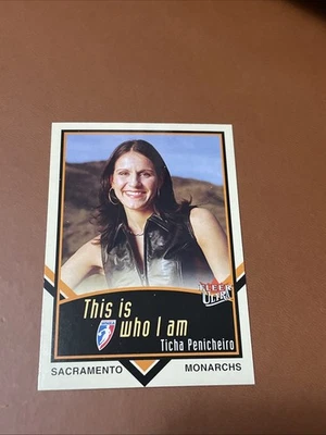 2003 Ultra WNBA This Is Who I Am Ticha Penicheiro - Image 1 of 2