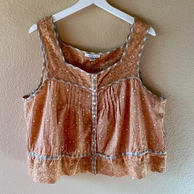 Top sin mangas con ojales ajustados talla XXL American Eagle Cami para mujer nuevo con etiquetas Foto 1 de 4