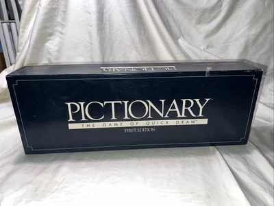 1985 Pictionary 1st Edition Charades Game 100% COMPLETE Gift - Image 1 of 4