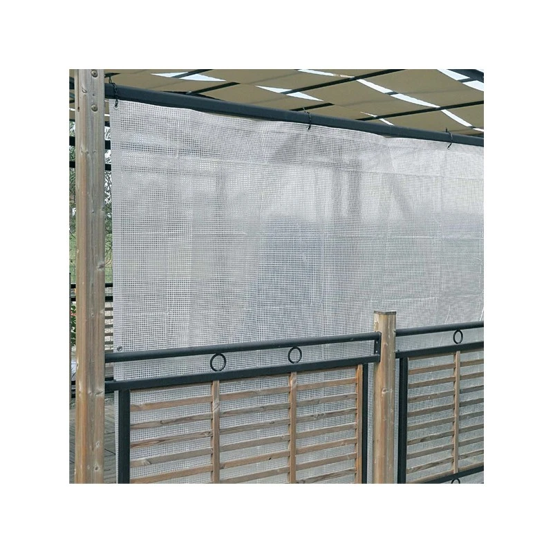 Telo occhiellato - per coperture - 2 x 3 m - PE/rafia - bianco - Verdemax - Immagine 1 di 1