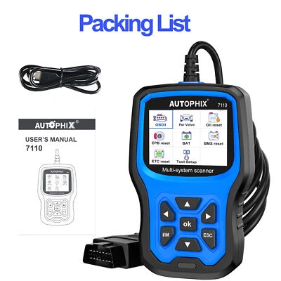 🔥AUTOPHIX 7110 Profi Auto Scanner OBD2 Diagnosegerät Aktiver Test DPF für Volvo - Bild 1 von 4