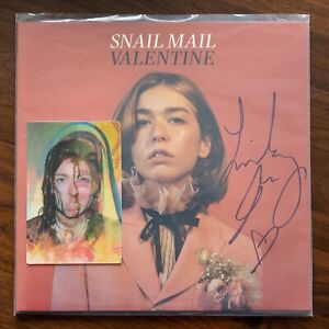 Snail Mail - Valentine - Gold LP Vinyl - Signed, Autographed Holographic Photo
