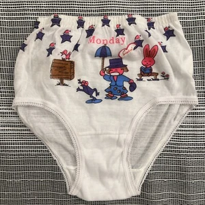 VTG 90s Sophia Kids Underwear Sz M 35% Cotton/65% Polyester Light Transparency - Picture 1 of 5
