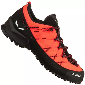Salewa Wildfire 2 Damen-Kletterschuhe Zustiegsschuhe Bergschuhe Schuhe Neonrot - Bild 1 von 4