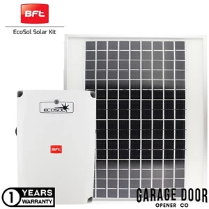 BFT Genuine EcoSol Solar Power Kit Suit BFT Swing / Slide Gate Openers - Picture 1 of 15