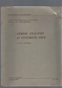 STRESS ANALYSIS OF CONCRETE PIPE - Foto 1 di 2