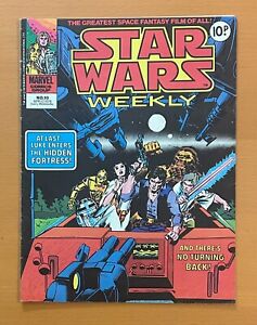 Star Wars weekly #10 (Marvel UK 1978) VG/FN condition comic magazine