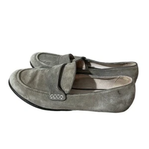 Pour La Victoire Womens Gray Suede Slip On Loafers Size 7.5 - Picture 1 of 5