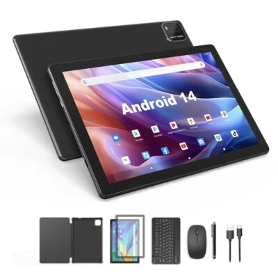 Android 14 Tablet Bundle 6GB RAM 64GB ROM - Image 1 of 4