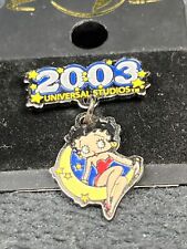 Official Universal Studios Betty Boop Lapel Pin 2003 Vintage Enamel Metal New