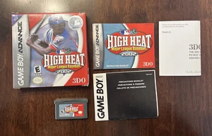 High Heat Major League Baseball GBA, CIB Box, Manual, Inserts and Registration - Picture 1 of 12