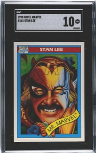 1990 Impel Marvel Universe #161 - Stan Lee - SGC 10 - Bild 1 von 2