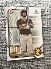 2022 1st Bowman Draft BD73 Jakob Marsee Padres Baseball Card