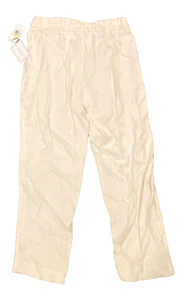 NWT 1.State Tie Waist Tapered Trousers Women's Size M Antique White - Picture 1 of 5