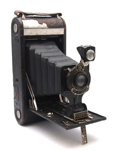 Kodak No.1A Autographic Junior Folding Camera w/ 130mm F7.7 Lens - UK Dealer - Picture 1 of 5