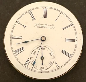 Antique Waltham Model 1891 Grade 60 Pocket Watch Movement Parts/Repair 0s 7j USA - Picture 1 of 2