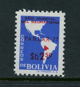 S005 Bolivien 1978 Gesundheit Rheuma Karten 1v.   MNH - Bild 1 von 1