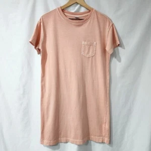 Old Navy Womens Shirt Dress XS Sugar Coral Short Sleeve Easy T Casual Beachy - Picture 1 of 6
