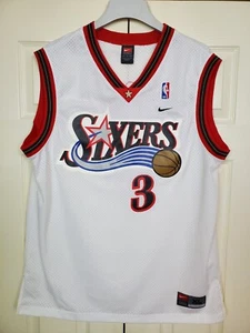 Nike Licensed Philadelphia 76ers (Sixers) Allen Iverson #3 XL Basketball Jersey - Picture 1 of 12