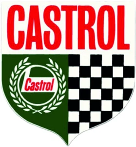 Aufkleber Castrol 7x8cm für Oldtimer US-Cars Vespa usw - Bild 1 von 1