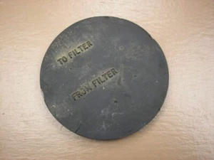 Wheel Horse 416-H Tractor Mower Onan P216 16HP Engine Oil Filter Rubber Plug - Picture 1 of 3