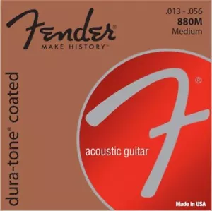 Cuerdas recubiertas genuinas de tono duradero Fender 880M 80/20 13-56 - Imagen 1 de 1